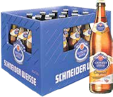 Bier von Schneider Weisse für 15,79 € bei V-Markt im Angebot Bier von Schneider Weisse im aktuellen V-Markt Prospekt
