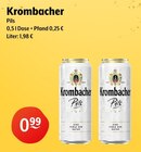 Aktuelles Krombacher Pils Angebot bei Huster in Pirna ab 0,99 €