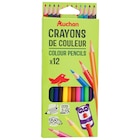 12 Crayons De Couleurs Auchan dans le catalogue Auchan Hypermarché