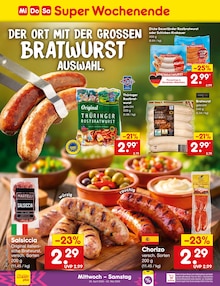 Wurst im Netto Marken-Discount Prospekt "Aktuelle Angebote" mit 61 Seiten (Recklinghausen)