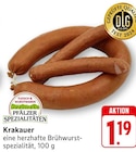 Krakauer bei EDEKA im Birkweiler Prospekt für 1,19 €