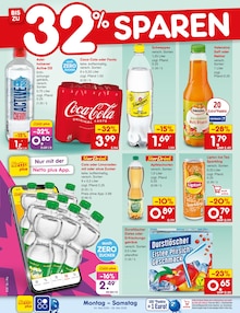 Saft im Netto Marken-Discount Prospekt "Aktuelle Angebote" mit 69 Seiten (Ingolstadt)