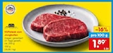 Aktuelle Steak Angebote bei Netto Marken-Discount in Moers Aktuelles Hüftsteak vom Jungbullen Angebot bei Netto Marken-Discount in Moers ab 1,89 €