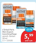 Men Expert Gesichtspflege von L'Oréal Paris für 5,99 € bei budni im Angebot Men Expert Gesichtspflege von L'Oréal Paris im aktuellen budni Prospekt