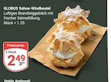 Sahne-Windbeutel Angebote von GLOBUS bei GLOBUS Oberhausen für 2,49 €