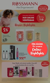 Vegane Lebensmittel Angebote im Prospekt "Angebotswoche KW19" von Rossmann auf Seite 4