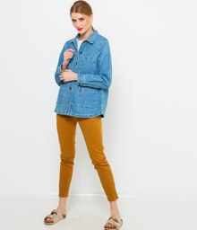 Camaïeu Grand Menil - Veste femme utility denim light Promo Veste femme utility denim light dans le catalogue Camaïeu "Camaïeu" à Grand Menil