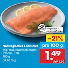 Aktuelle Lachs Angebote bei Netto Marken-Discount in Dresden Aktuelles Norwegisches Lachsfilet Angebot bei Netto Marken-Discount in Dresden ab 1,49 €