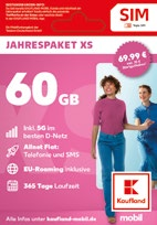 Jahrespaket XS Angebote von Kaufland mobil bei Kaufland Neustadt