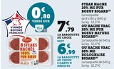 Promo Steak haché 20% mg pur boeuf à 6,99 € dans le catalogue U Express à Cran-Gevrier