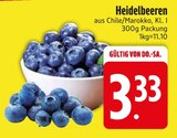 Heidelbeeren  im aktuellen EDEKA Prospekt für 3,33 €