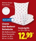 Edel-Renforcé-Bettwäsche bei Lidl im Prospekt "" für 12,99 €