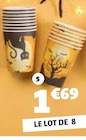 Gifi Hyères - Promo Gobelets x8 Promo Gobelets x8 à 1,69 € dans le catalogue Gifi à Hyères