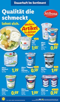 Milch im aktuellen Lidl Prospekt (Jena) Milch im Lidl Prospekt "LIDL LOHNT SICH" mit 66 Seiten (Jena)