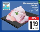 Hähnchenoberschenkel Angebote von Pollo Fino bei E center Würzburg für 1,19 €