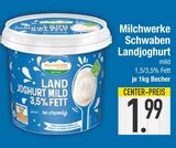 Aktuelle Joghurt Angebote bei E center in Augsburg Aktuelles Landjoghurt mild Angebot bei E center in Augsburg ab 1,99 €