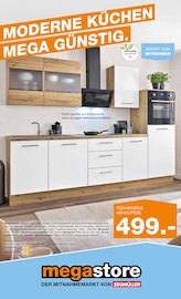 Aktueller Segmüller Möbel & Einrichtung Prospekt in Steinhöring und Umgebung, "Moderne Küchen mega günstig" mit 14 Seiten, 28.06.2025 - 02.08.2025