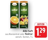EDEKA - Saft aus Konzentrat Angebot im Prospekt Saft aus Konzentrat bei EDEKA im Prospekt "" für 1,29 €