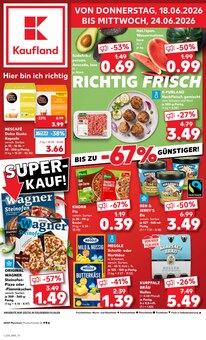 Fertiggerichte im aktuellen Kaufland Prospekt (Mannheim) Fertiggerichte im Kaufland Prospekt "Hier bin ich richtig" mit 61 Seiten (Mannheim)