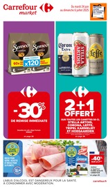 Catalogue Supermarchés Carrefour Market en cours à Lisle et alentours, "Carrefour market", 60 pages, 24/06/2025 - 06/07/2025