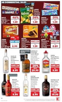 Schnaps im Kaufland Prospekt "Hier bin ich richtig" mit 75 Seiten (Berlin)