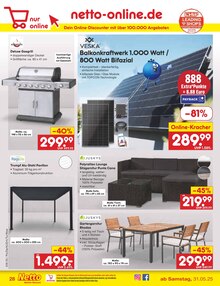 Partyzelt im aktuellen Netto Marken-Discount Prospekt (Offenbach (Main)) Partyzelt im Netto Marken-Discount Prospekt "Aktuelle Angebote" mit 66 Seiten (Offenbach (Main))