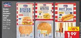 Rinder-Burger oder Chicken-Burger oder Hot-Dog von American Style im aktuellen Netto Marken-Discount Prospekt