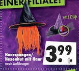 Haarspangen/Hexenhut mit Haar für 3,99 € bei Mäc-Geiz im Angebot Haarspangen/Hexenhut mit Haar im aktuellen Mäc-Geiz Prospekt