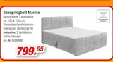 Boxspringbett Marina Angebote bei Möbel AS Mannheim für 799,95 €