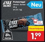 Proteinriegel von Max Balance im aktuellen Netto Marken-Discount Prospekt