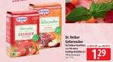 Gelierzucker für Erdbeer Konfitüre Angebote von Dr. Oetker bei famila Nordost Buchholz für 1,29 €