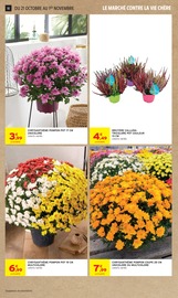 Promos Chrysanthèmes dans le catalogue "-60% DE REMISE IMMÉDIATE SUR LE 2ÈME" de Intermarché Super Chrysanthèmes en promo dans le catalogue Intermarché Super à la page 10