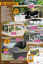 Aktueller Hornbach Prospekt mit Carport, "Energieverlust? Nicht mit Dir.", Seite 13