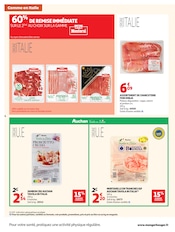 Promos Jambon Cru dans le catalogue "COMME EN ITALIE" de Auchan Hypermarché Jambon Cru en promo dans le catalogue Auchan Hypermarché à la page 4