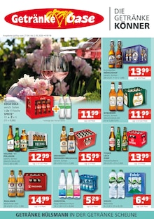 Getränke Oase Prospekt Aktuelle Angebote mit 2 Seiten