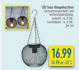 LED Solar Hängeleuchten im Angebot bei diska in Weiden LED Solar Hängeleuchten Angebote bei diska Weiden für 16,99 €