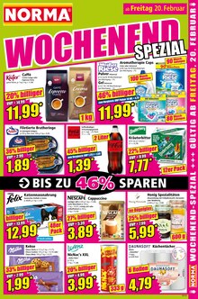 Katzenfutter im Norma Prospekt "Mehr fürs Geld" mit 20 Seiten (Moers)