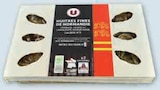 Huitres fines de Normandie IGP - U - Super U à Colomiers Huitres fines de Normandie IGP - U en promo chez Super U Colomiers à 8,55 €