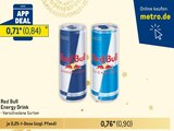 Energy Drink Angebote von Red Bull bei Metro Freiberg für 0,84 €