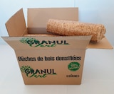Bûches de bois densifiées - Granul Vert - LaMaison.fr à Châtellerault Bûches de bois densifiées - Granul Vert en promo chez LaMaison.fr Châtellerault à 8,49 €