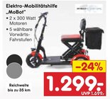 Elektro-Mobilitätshilfe von MoBot für 1.299,00 € bei Netto Marken-Discount im Angebot Elektro-Mobilitätshilfe von MoBot im aktuellen Netto Marken-Discount Prospekt
