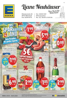 EDEKA Coesfeld Prospekt "Aktuelle Angebote" mit 24 Seiten