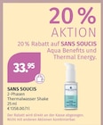 2-Phasen Thermalwasser Shake von Sans Soucis im aktuellen Müller Prospekt