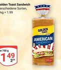 American Sandwich im Angebot bei GLOBUS in Willich American Sandwich Angebote von Golden Toast bei GLOBUS Willich für 1,49 €