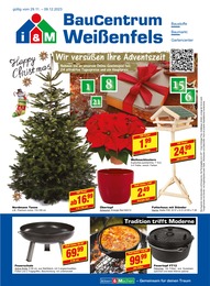 i&M BauCentrum Prospekt für Merseburg mit 8} Seiten i&M BauCentrum Prospekt für Merseburg: "Wir versüßen Ihnen die Adventszeit.", 8 Seiten, 29.11.2023 - 09.12.2023