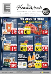 EDEKA Prospekt für Köln mit 24 Seiten EDEKA Prospekt für Köln: "Aktuelle Angebote", 24 Seiten, 22.06.2026 - 27.06.2026