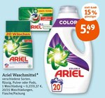 Waschmittel Angebote von Ariel bei tegut Stuttgart für 5,49 €