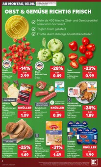 Tomaten im Kaufland Prospekt "Hier bin ich richtig" mit 65 Seiten (Krefeld)