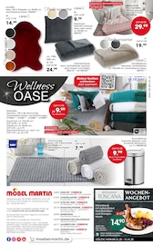 Aktueller Möbel Martin Prospekt mit Kuscheldecke, "ZAUBERHAFTE WEIHNACHTSZEIT", Seite 24