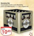 Bier Angebote von Warsteiner bei GLOBUS Jena für 10,49 €